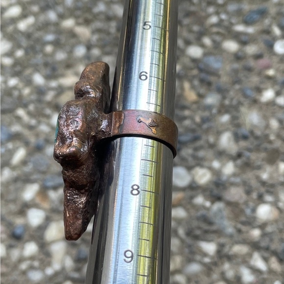 Electroformed Turquoise Ring ✨ - Picture 5 of 5